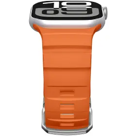 Řemínek na hodinky - Spigen Silicone Band Orange Apple Watch 49/46/45/44mm - 6
