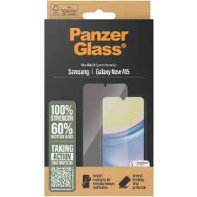 Ochranné sklo - PanzerGlass PanzerGlass - Tvrdené sklo UWF s aplikátorom  pre Samsung Galaxy A16/A16 5G, číra - 3
