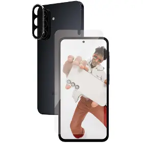 Ochranné sklo - PanzerGlass SAFE - Bundle 2v1 pre Samsung Galaxy A56 5G - 1