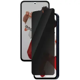 Ochranné sklo - PanzerGlass SAFE - Tvrdené sklo UWF Privacy pre Samsung Galaxy A56 5G, čierna - 1
