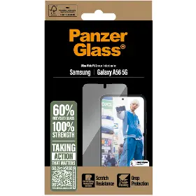 Ochranné sklo - PanzerGlass PanzerGlass - Tvrdené sklo UWF pre Samsung Galaxy A56 5G, číra - 3