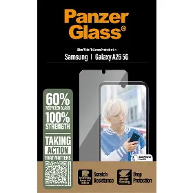 Ochranné sklo - PanzerGlass PanzerGlass - Tvrdené sklo UWF pre Samsung Galaxy A26 5G, číra - 4