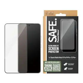 Ochranné sklo - PanzerGlass SAFE - Tvrdené sklo UWF pre Xiaomi Redmi Note 14 Pro/14 Pro+/13 Pro+, čierna - 4