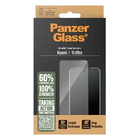 Ochranné sklo - PanzerGlass PanzerGlass - Tvrdené sklo UWF pre Xiaomi 15 Ultra, čierna - 2