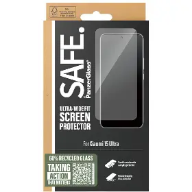 Ochranné sklo - PanzerGlass SAFE - Tvrdené sklo UWF pre Xiaomi 15 Ultra, čierna - 3