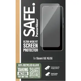 Ochranné sklo - PanzerGlass SAFE - Tvrdené sklo UWF pre Xiaomi 15C 5G, čierna - 4