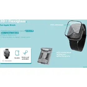 Ochranná fólie - Epico 3D+ FlexiGlass Apple Watch SE/Series 4/5/6 44mm - 5