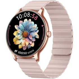 Smart hodinky - Armodd Slim se silikonovým řem.Rose gold - 2