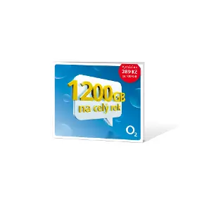 Karta O2 - O2 SIM 1200GB/rok - 1