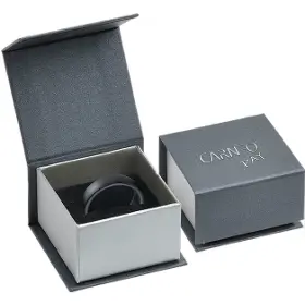 Chytrý prsten - Carneo Pay Ring Brushed 11 Black - 5