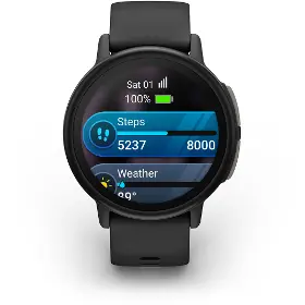 Dětské Smart hodinky - Garmin Bounce 2 Slate Gray - 5