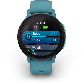 Dětské Smart hodinky - Garmin Bounce 2 Turquoise - 5