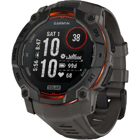 Smart hodinky - Garmin Instinct 3 50mm Solar Black/Charcoal band - 1