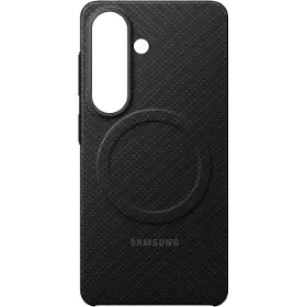 Kryt na mobil - Samsung Karbonový kryt s magnetem Galaxy S26 Černý - 1