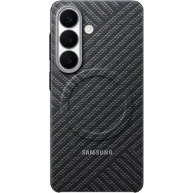 Kryt na mobil - Samsung Karbonový kryt s magnetem Galaxy S26 Tmavě šedý - 3