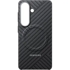 Kryt na mobil - Samsung Karbonový kryt s magnetem Galaxy S26 Tmavě šedý - 1