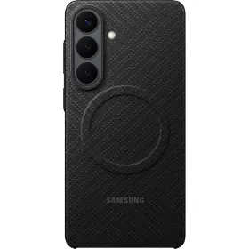 Kryt na mobil - Samsung Karbonový kryt s magnetem Galaxy S26+ Černý - 1