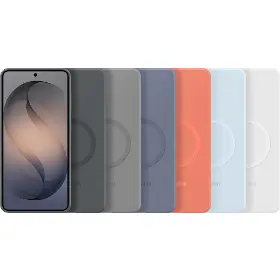 Kryt na mobil - Samsung Silikonový kryt s magnetem Galaxy S26+ Fialový - 6