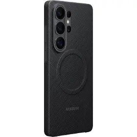 Kryt na mobil - Samsung Karbonový kryt s magnetem Galaxy S26 Ultra Černý - 2