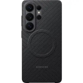 Kryt na mobil - Samsung Karbonový kryt s magnetem Galaxy S26 Ultra Černý - 1