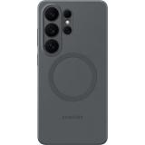 Samsung Silikonový kryt s magnetem Galaxy S26 Ultra Černý
