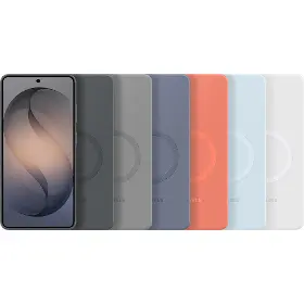 Kryt na mobil - Samsung Silikonový kryt s magnetem Galaxy S26 Ultra Šedý - 6