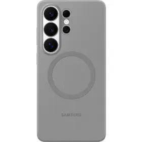 Kryt na mobil - Samsung Silikonový kryt s magnetem Galaxy S26 Ultra Šedý - 1