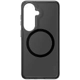 PanzerGlass Puzdro Smokey s čiernym QI pre Samsung Galaxy S26, čierna