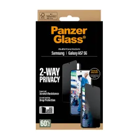 Ochranné sklo - PanzerGlass Tvrdené sklo UWF Privacy s aplikátorom pre Samsung Galaxy A57, číra - 1