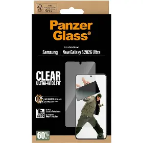 Ochranné sklo - PanzerGlass Tvrdené sklo UWF s aplikátorom pre Samsung Galaxy S26 Ultra, číra - 1
