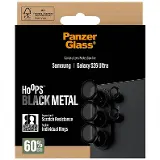 PanzerGlass Ochranný kryt objektívu Hoops pre Samsung Galaxy S26 Ultra, čierna