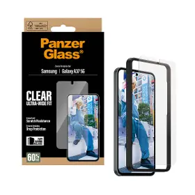 Ochranné sklo - PanzerGlass Tvrdené sklo UWF s aplikátorom Samsung Galaxy A37 číra - 5