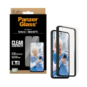 Ochranné sklo - PanzerGlass Tvrdené sklo UWF s aplikátorom pre Galaxy A27 číra - 5