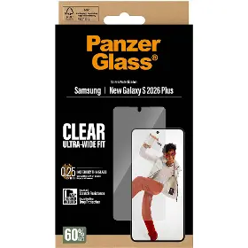 Ochranné sklo - PanzerGlass Tvrdené sklo UWF s aplikátorom pre Samsung Galaxy S26+, číra - 1