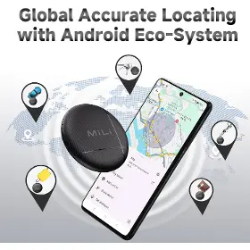 GPS lokátor - MiLi LiTag Lokátor pro Android černý 1ks - 4