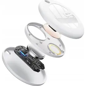 GPS lokátor - MiLi MiTag Lokátor pro Apple bílý + bílé pouzdro 1ks - 4