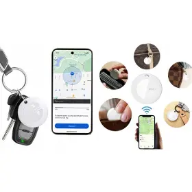 GPS lokátor - MiLi MiTag Lokátor pro Android bílý + bílé pouzdro 1ks - 2