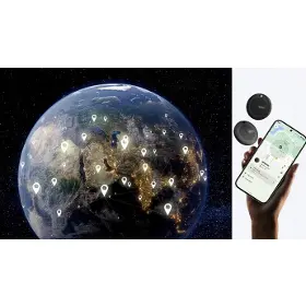 GPS lokátor - MiLi MiTag Lokátor pro Android černý 3ks - 2