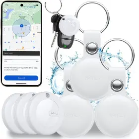 GPS lokátor - MiLi MiTag Lokátor pro Android bílý + bílé pouzdro 3ks - 2
