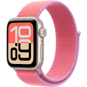 Řemínek na hodinky - Apple 40mm Bright Guava Sport Loop - 2