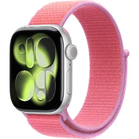 Řemínek na hodinky - Apple 42mm Bright Guava Sport Loop - 2