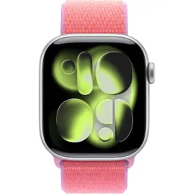 Řemínek na hodinky - Apple 42mm Bright Guava Sport Loop - 3