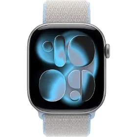 Řemínek na hodinky - Apple 46mm Blue Mist Sport Loop - 3