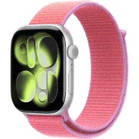 Řemínek na hodinky - Apple 46mm Bright Guava Sport Loop - 2