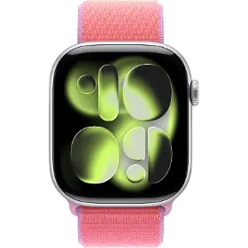Řemínek na hodinky - Apple 46mm Bright Guava Sport Loop - 3