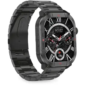 Smart hodinky - Aligator Watch Sport GPS Black Metal + Silicone strap - 6