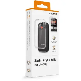 Kryt na mobil - Aligator Pouzdro SUPER GEL + ochranná fólie Aligator A670 - 4