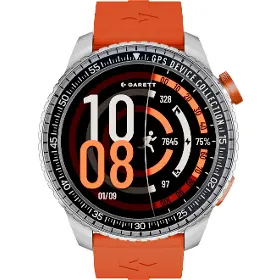Smart hodinky - Garett Smartwatch COMPASS Silver GPS - 2