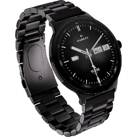 Smart hodinky - Garett Smartwatch Quantum Black Steel - 5