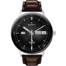 Smart hodinky - Garett Smartwatch Quantum Silver Steel - 2